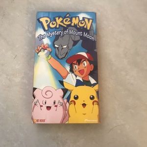 Pokemon The Mystery of Mount Moon vhs
